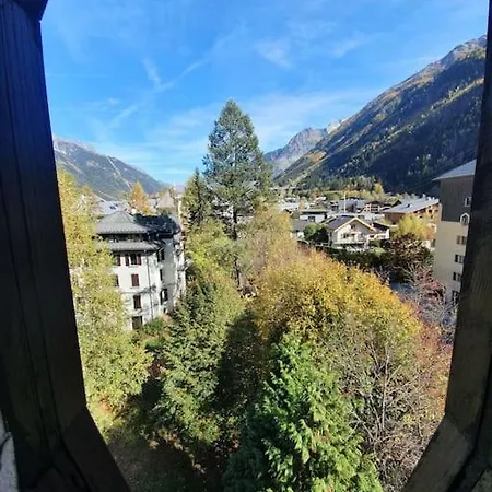 Appartement Superbe 2 Pieces, Centre Vue Mont-blanc Avec Balcon Et Parking Gratuit Chamonix
