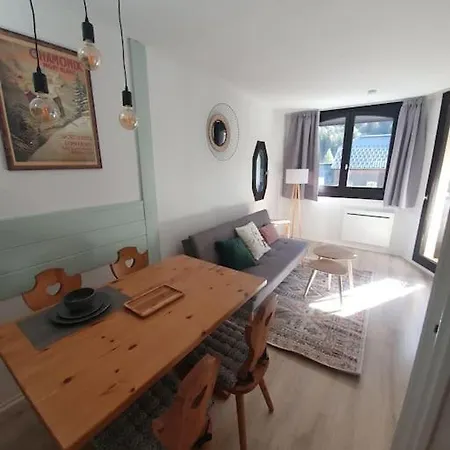 Appartement Superbe 2 Pieces, Centre Vue Mont-blanc Avec Balcon Et Parking Gratuit Chamonix