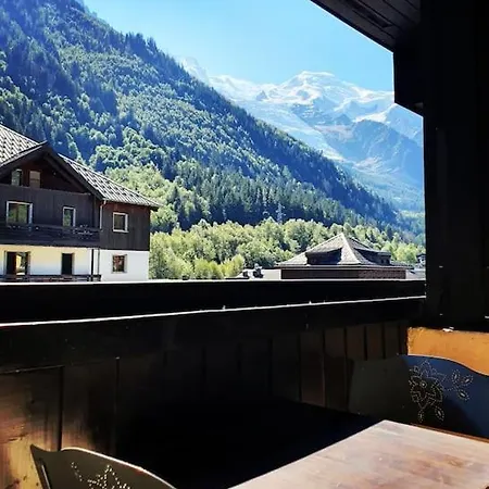 Appartement Superbe 2 Pieces, Centre Vue Mont-blanc Avec Balcon Et Parking Gratuit *