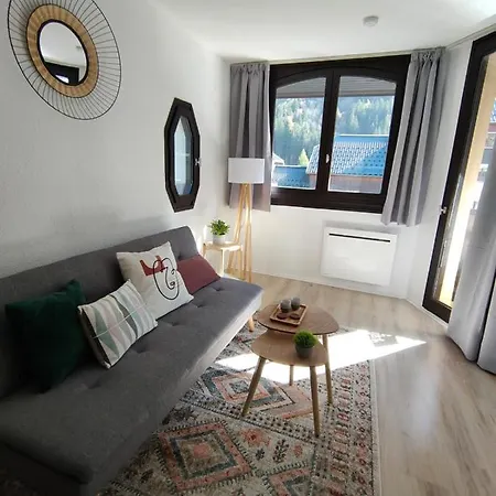 Superbe 2 Pieces, Centre Vue Mont-blanc Avec Balcon Et Parking Gratuit