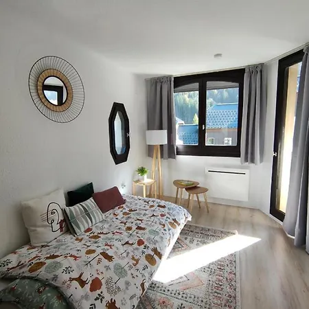 Superbe 2 Pieces, Centre Vue Mont-blanc Avec Balcon Et Parking Gratuit Appartement *
