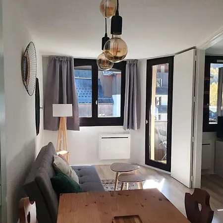 Daire Superbe 2 Pieces, Centre Vue Mont-blanc Avec Balcon Et Parking Gratuit *